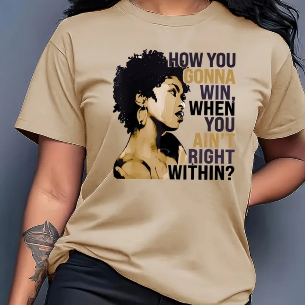 NWT Graphic T-Shirt with 🎵 Lauryn Hill Quote